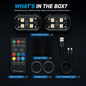 Wireless LED Strobe Lights USB Rechargeable